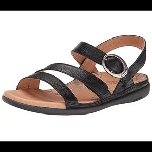 Acorn women’s Prima Ankle Dress Sandal Graphite 7